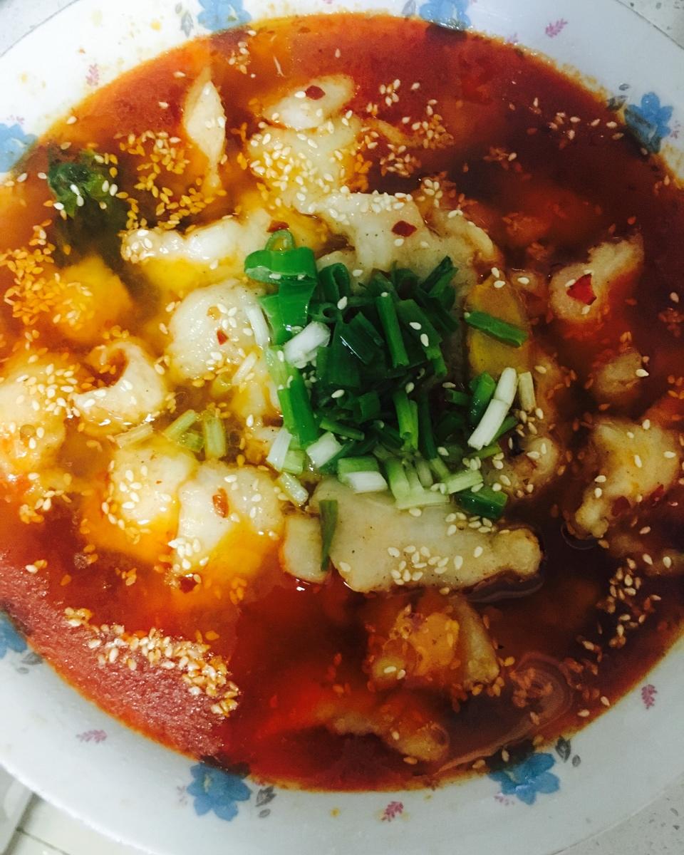 遐姯做的水煮鱼片