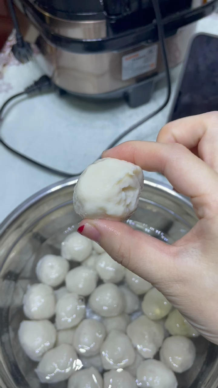 鸡胸肉丸子，超Q弹