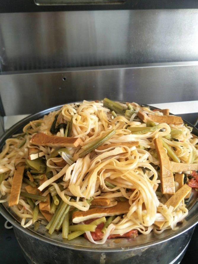 蒸面条