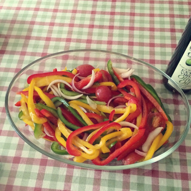 黑胡椒彩椒沙拉