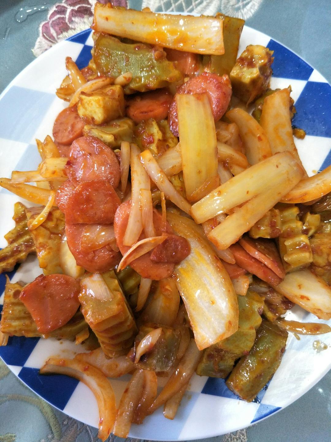 炒实蛋（自制实蛋）