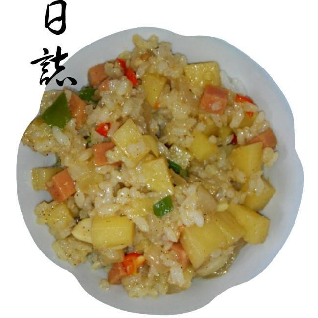 咖喱土豆闷饭(电饭煲版)的做法