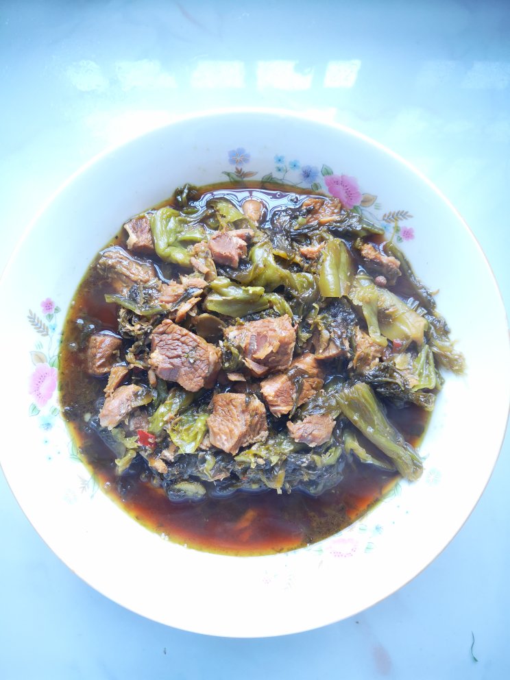酸菜炖牛肉