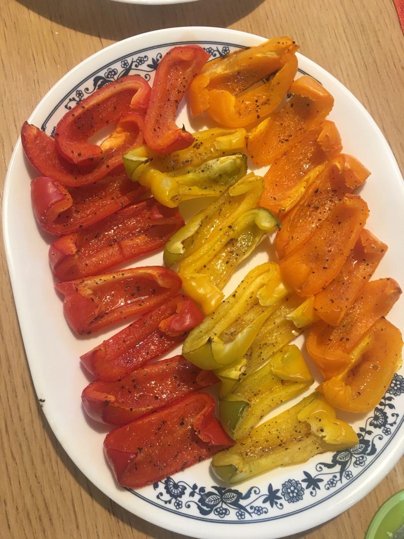 loistan做的地中海风味烤甜椒 只要烤箱不要技巧 甜美软糯