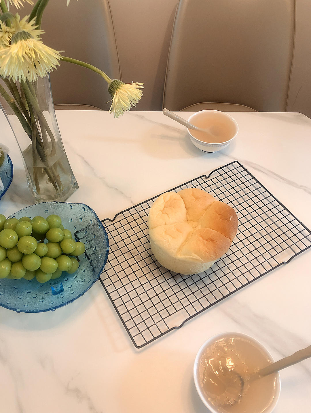 皇冠乳酪面包，好吃的没边了