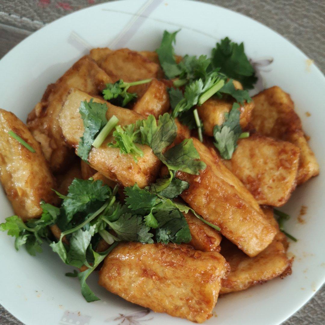 无敌好吃的香煎豆腐