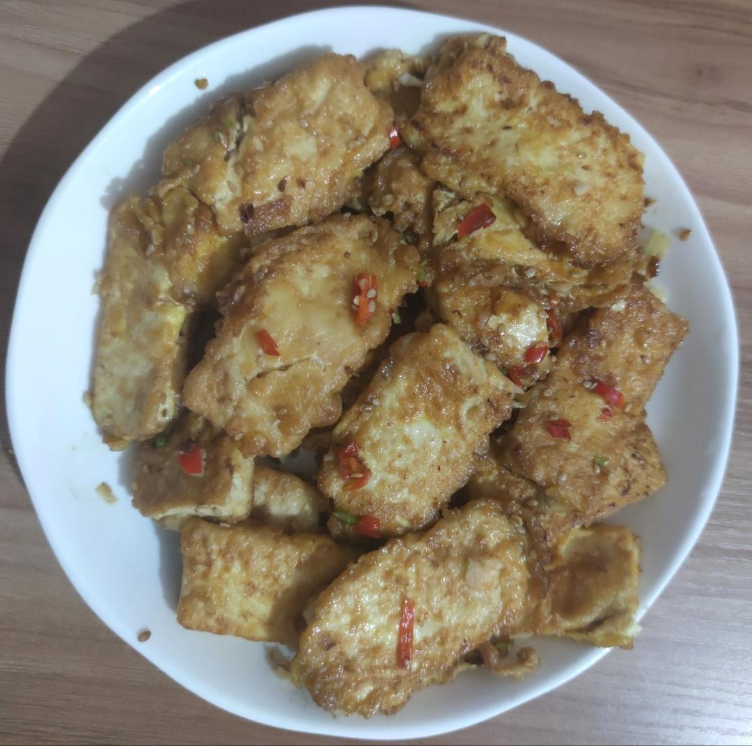 香煎豆腐