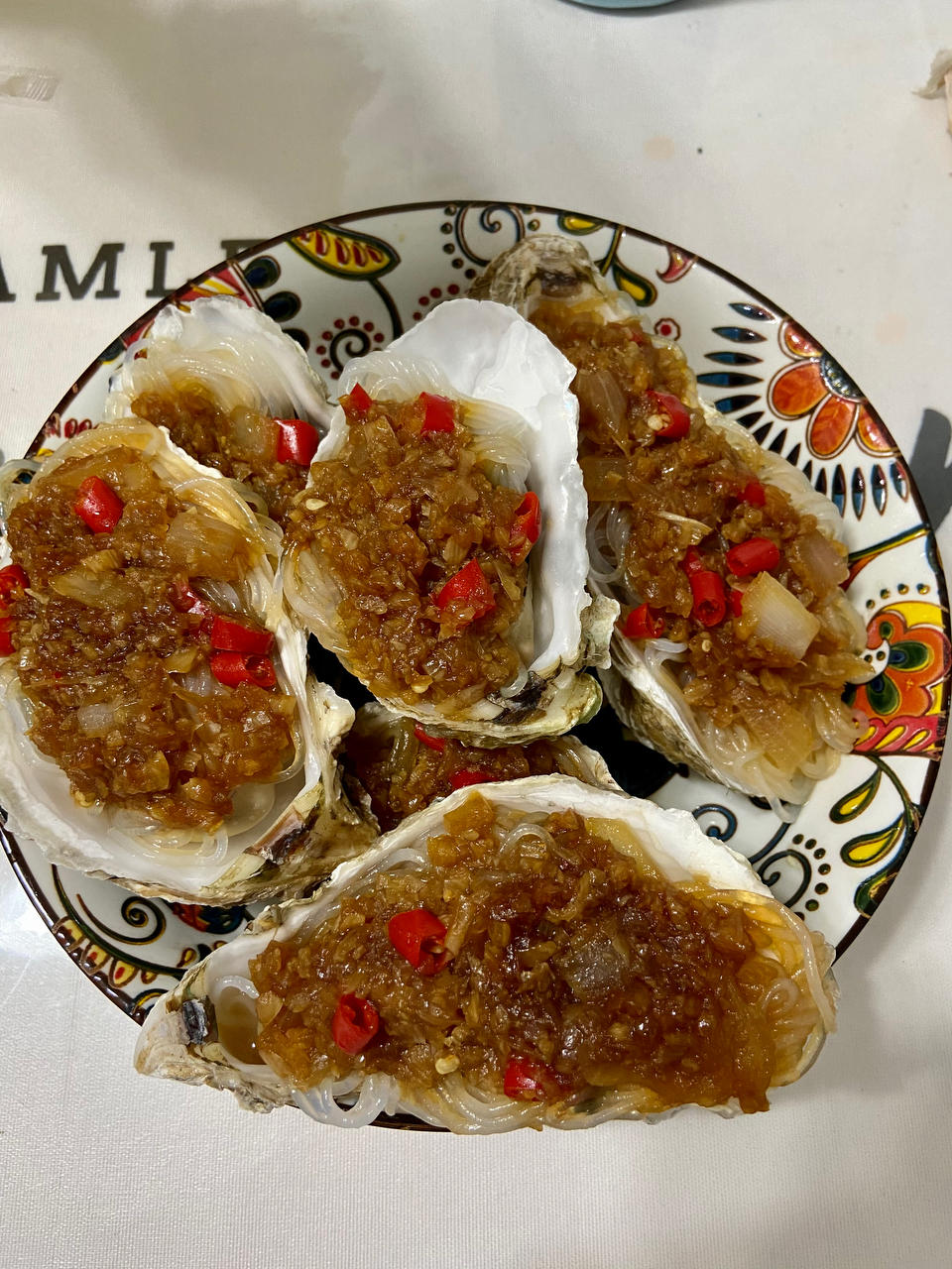 超简单～蒸蒜蓉生蚝