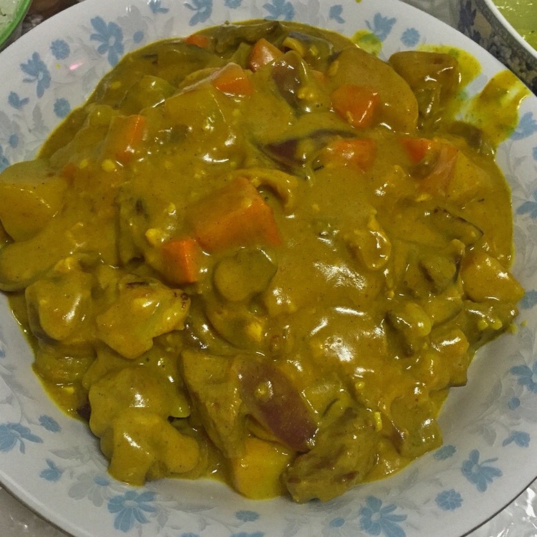 咖喱牛肉