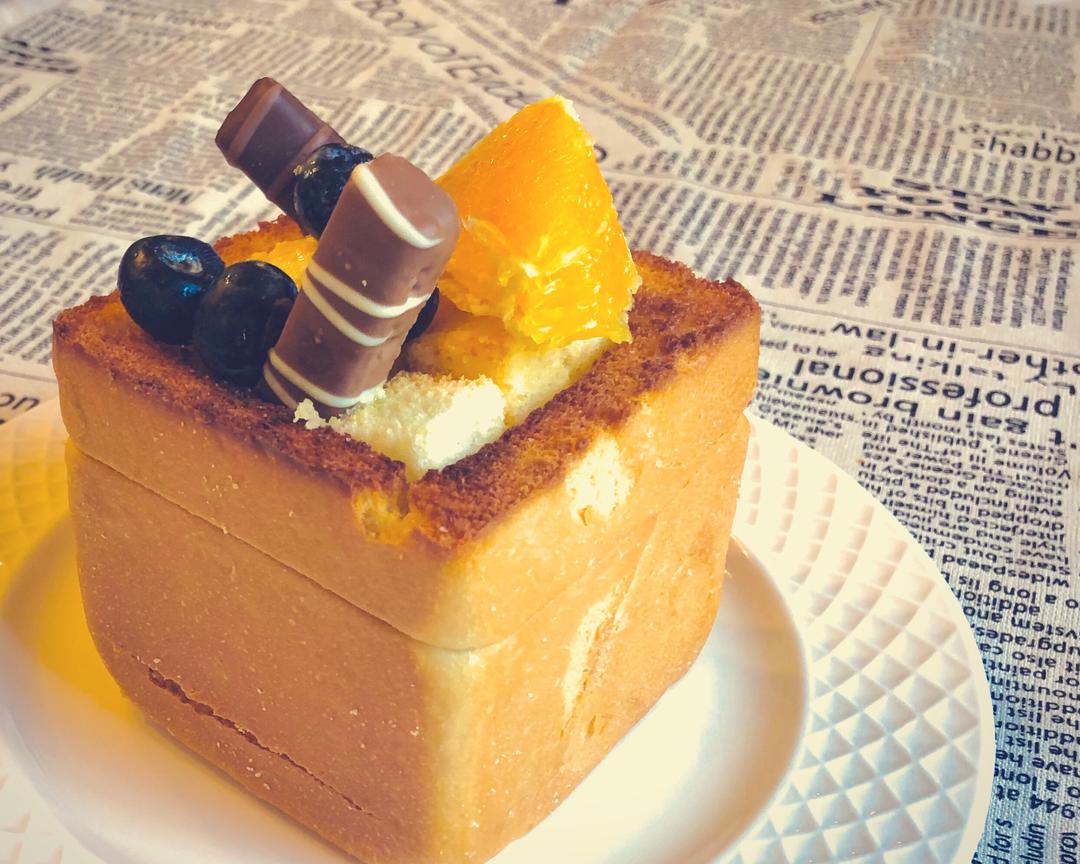 空气炸锅版“冰淇淋吐司诱惑”