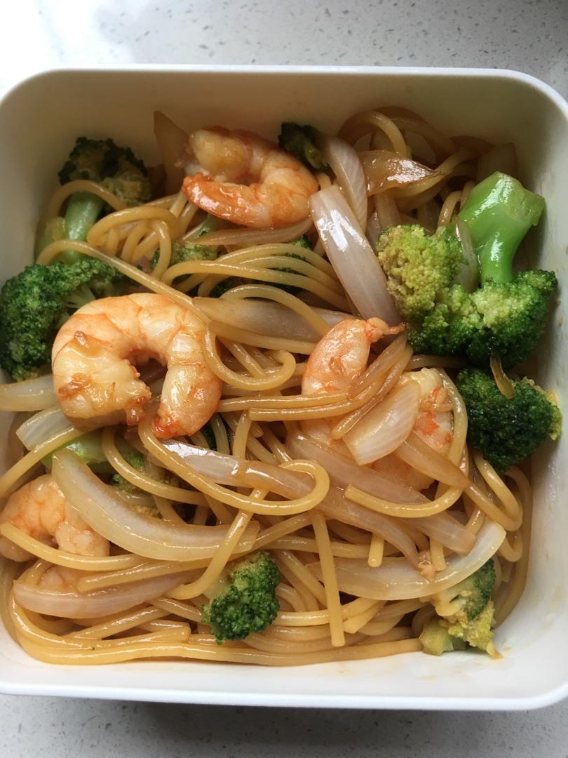 减脂|美味又低脂的虾油虾仁意大利面
