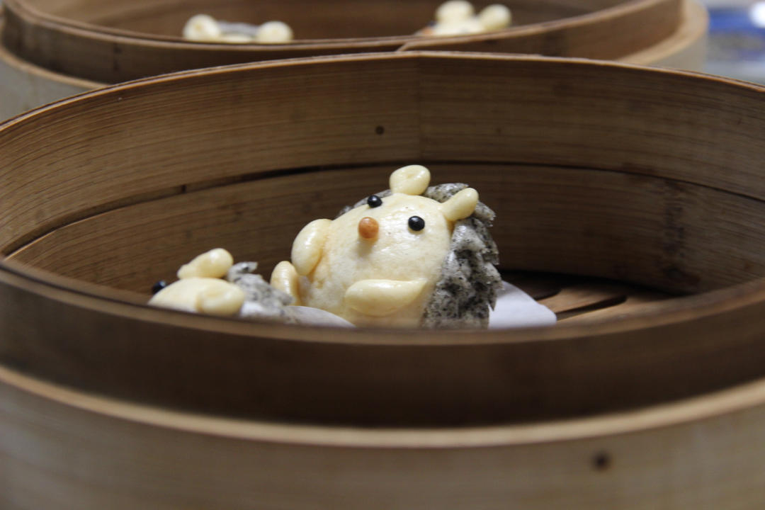 可爱造型馒头