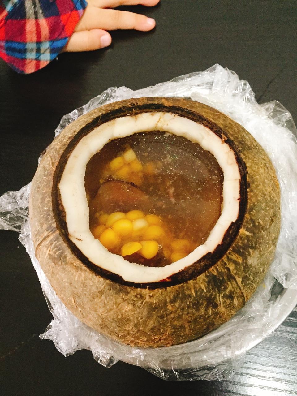 鱼上冰_gt5o做的椰子鸡