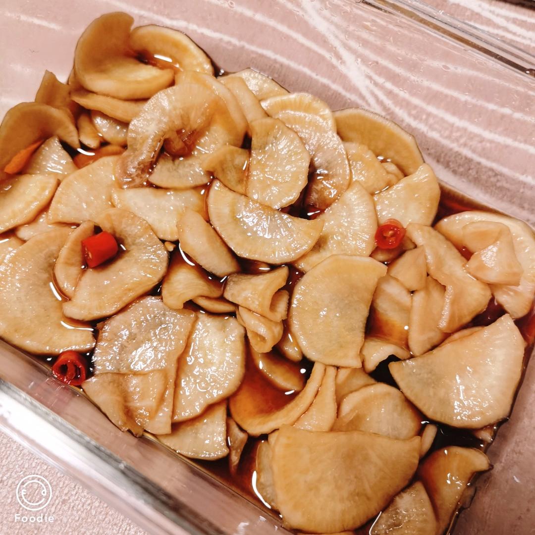 酸辣脆爽的萝卜，当零食都非常好