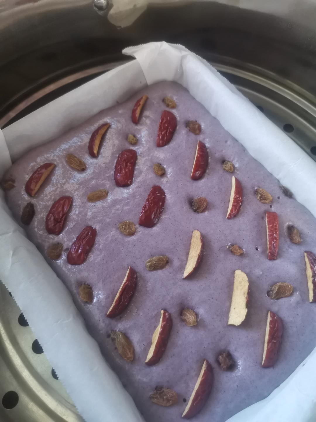 为什么紫米发糕这么好吃？