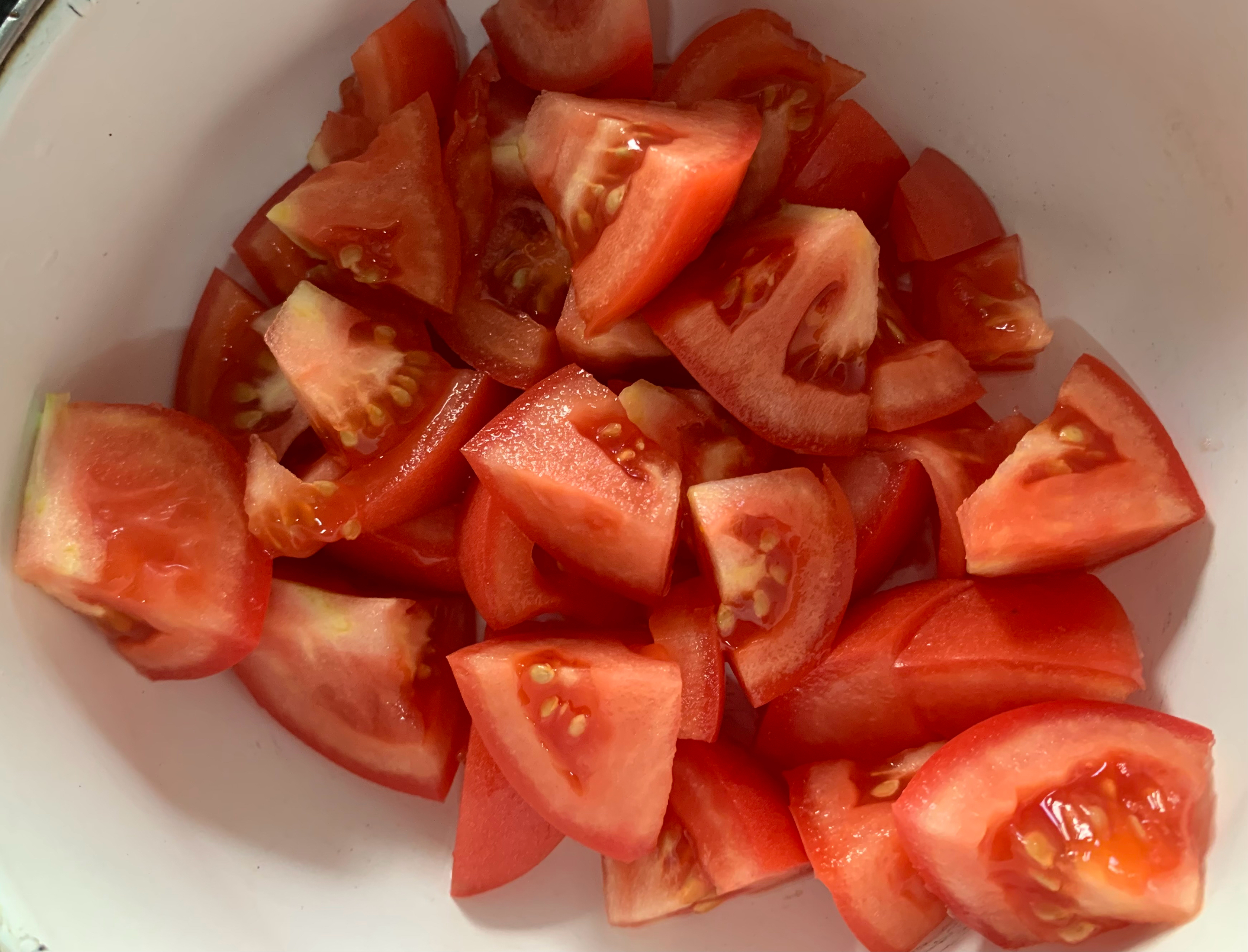 西红柿炒包菜的做法 步骤1