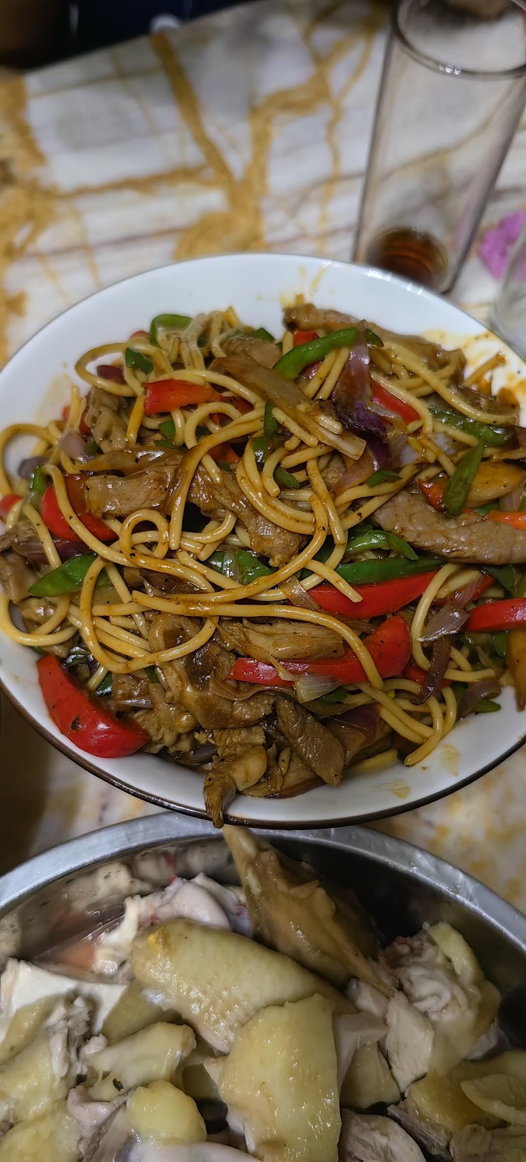 味道不输西餐厅的黑椒牛柳意面