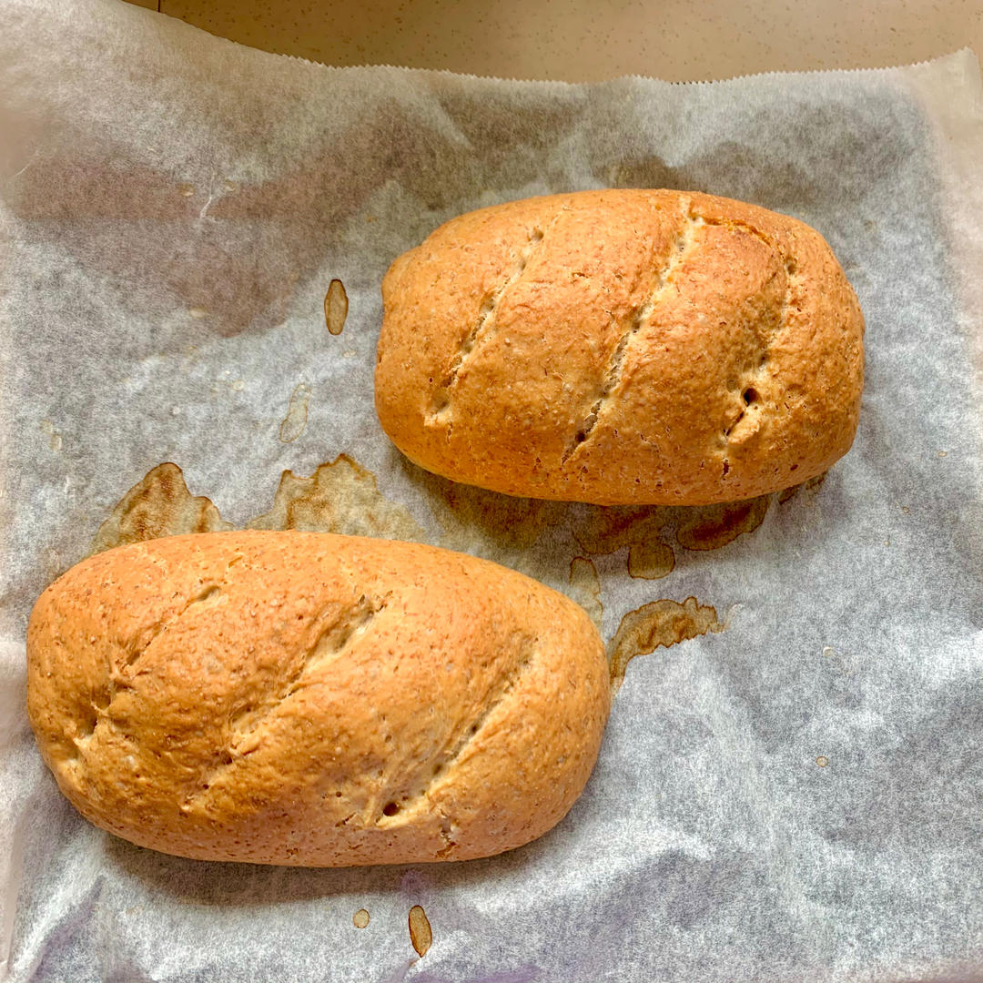 低卡烘焙0️⃣3️⃣—坚果大列巴·全麦