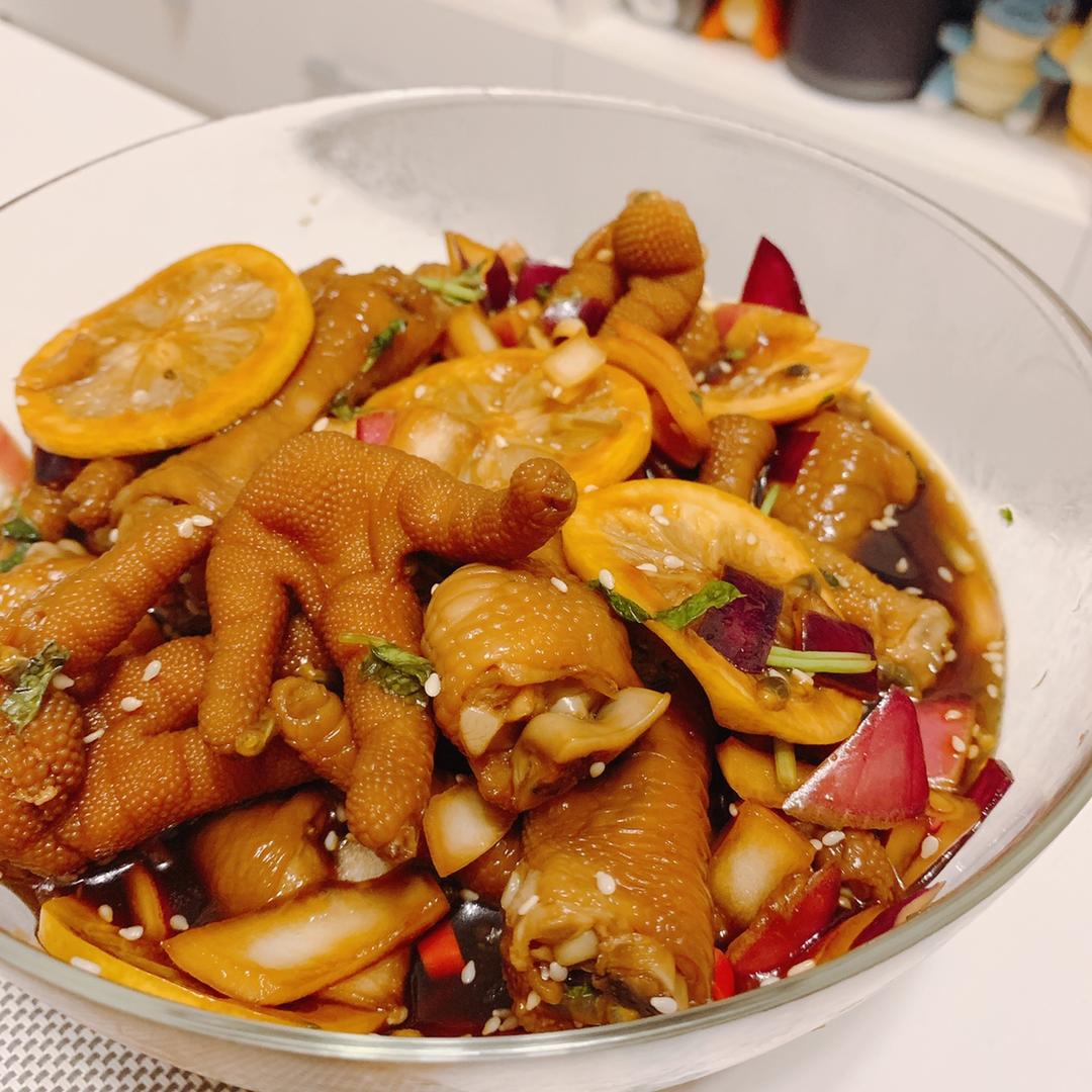 柠檬鸡爪