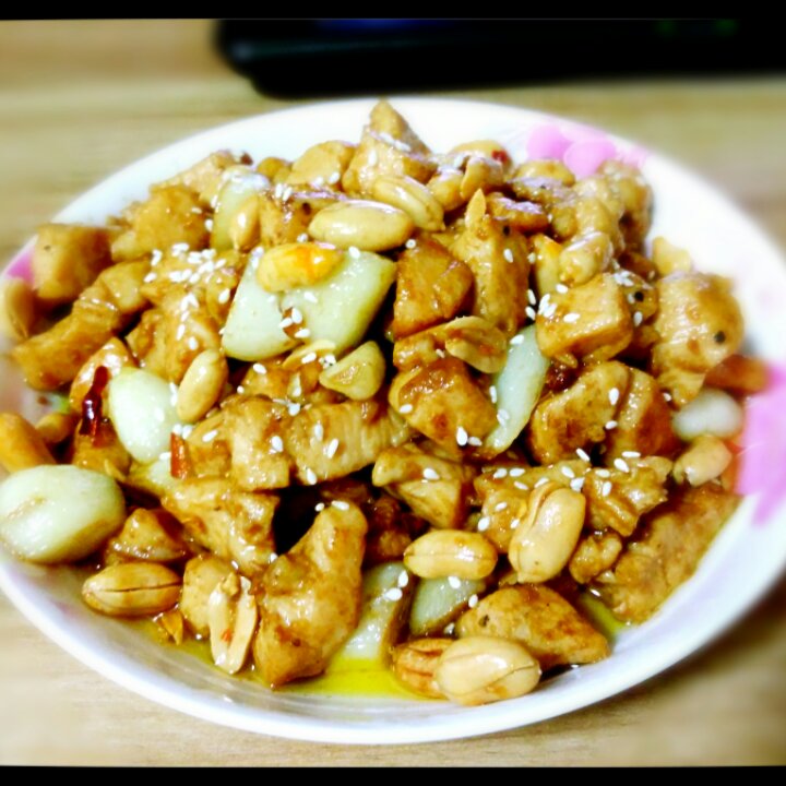 香蒜孜然猪肉粒-解馋神器