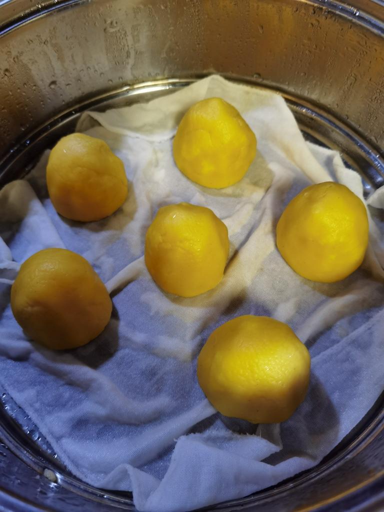 快手不用称减脂期奶香玉米窝窝头