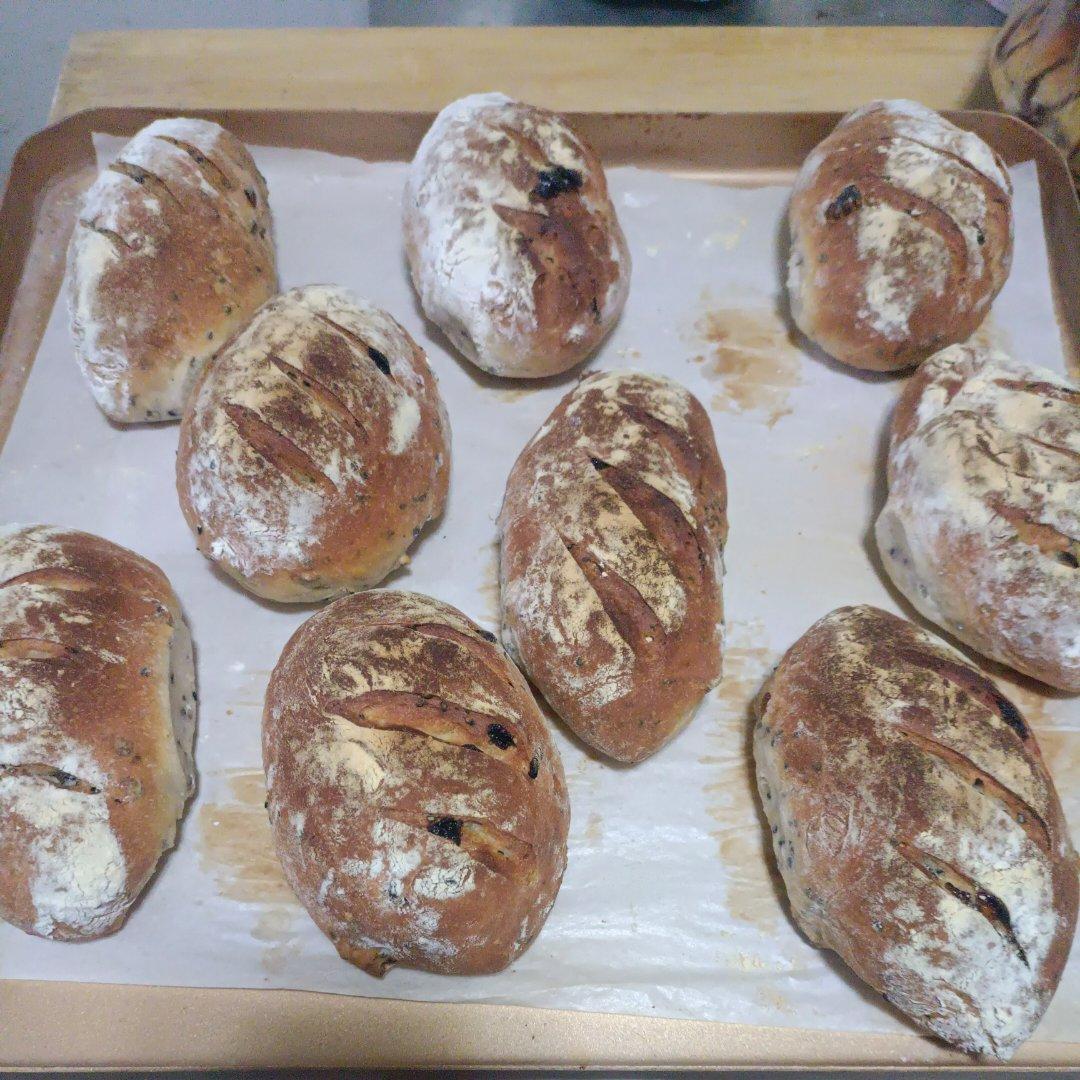 山姆同款无糖全麦坚果果干欧包，天天吃都不腻！