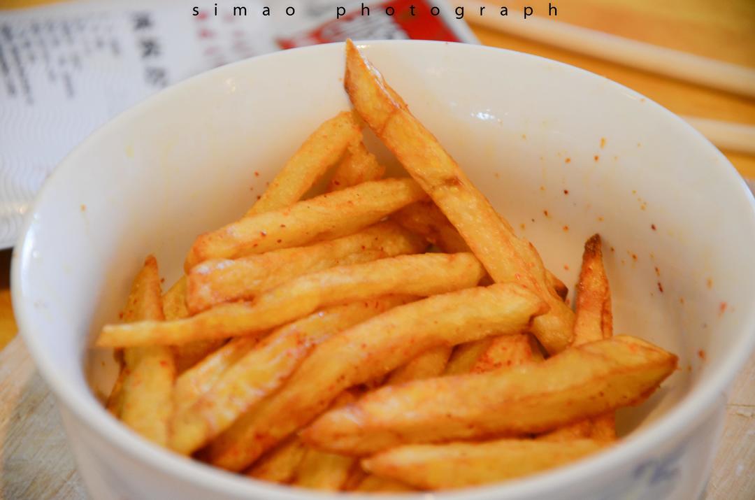 炸薯条的做法