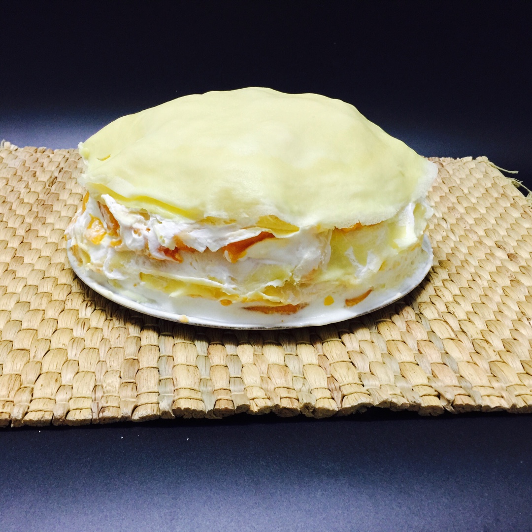 芒果千层蛋糕，100%成功告别煎皮无能