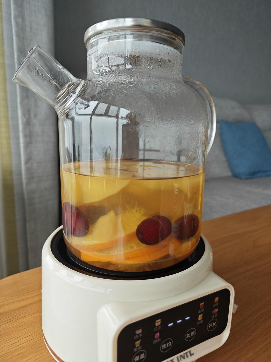 巨好喝的苹果香橙茶
