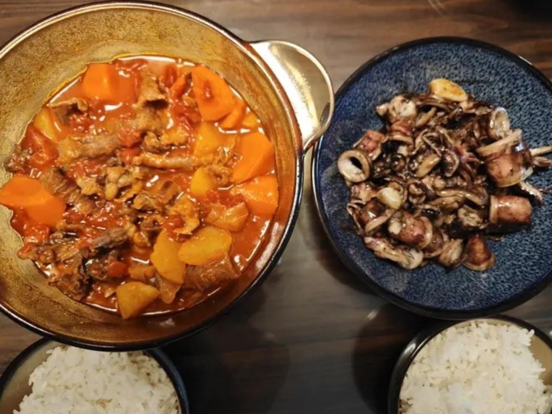 番茄土豆炖牛腩
