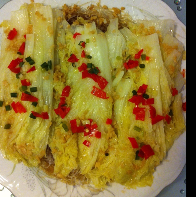 蒜蓉粉丝蒸娃娃菜