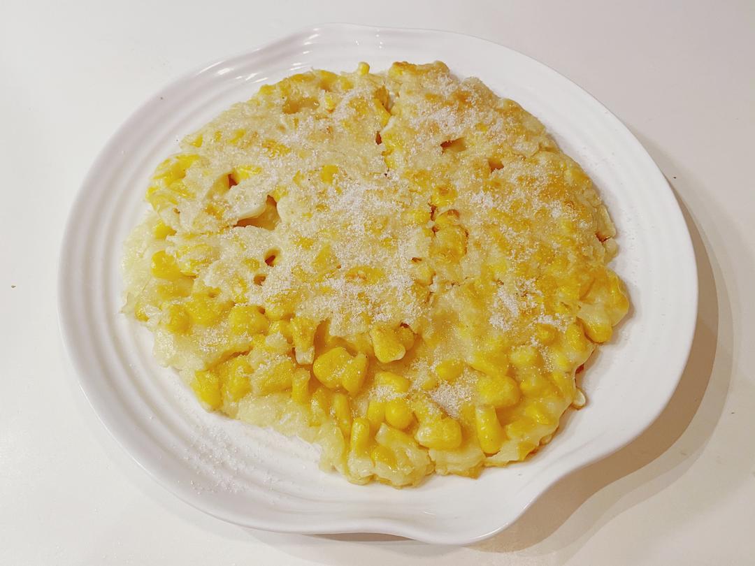 小吃｜沙沙玉米烙饼的做法