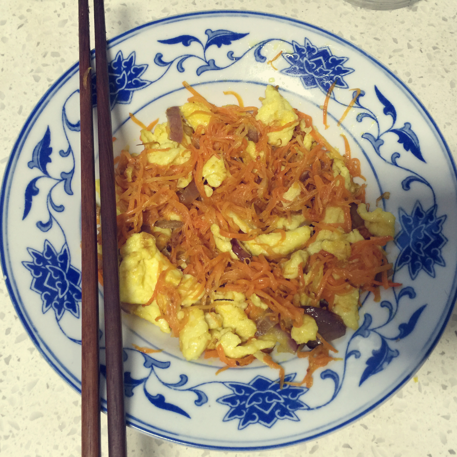 孤独的美食家-胡萝卜炒蛋