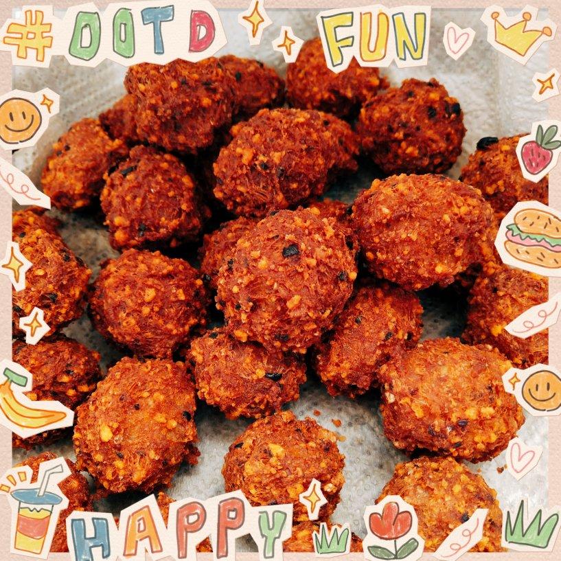 酥炸猪肉丸子