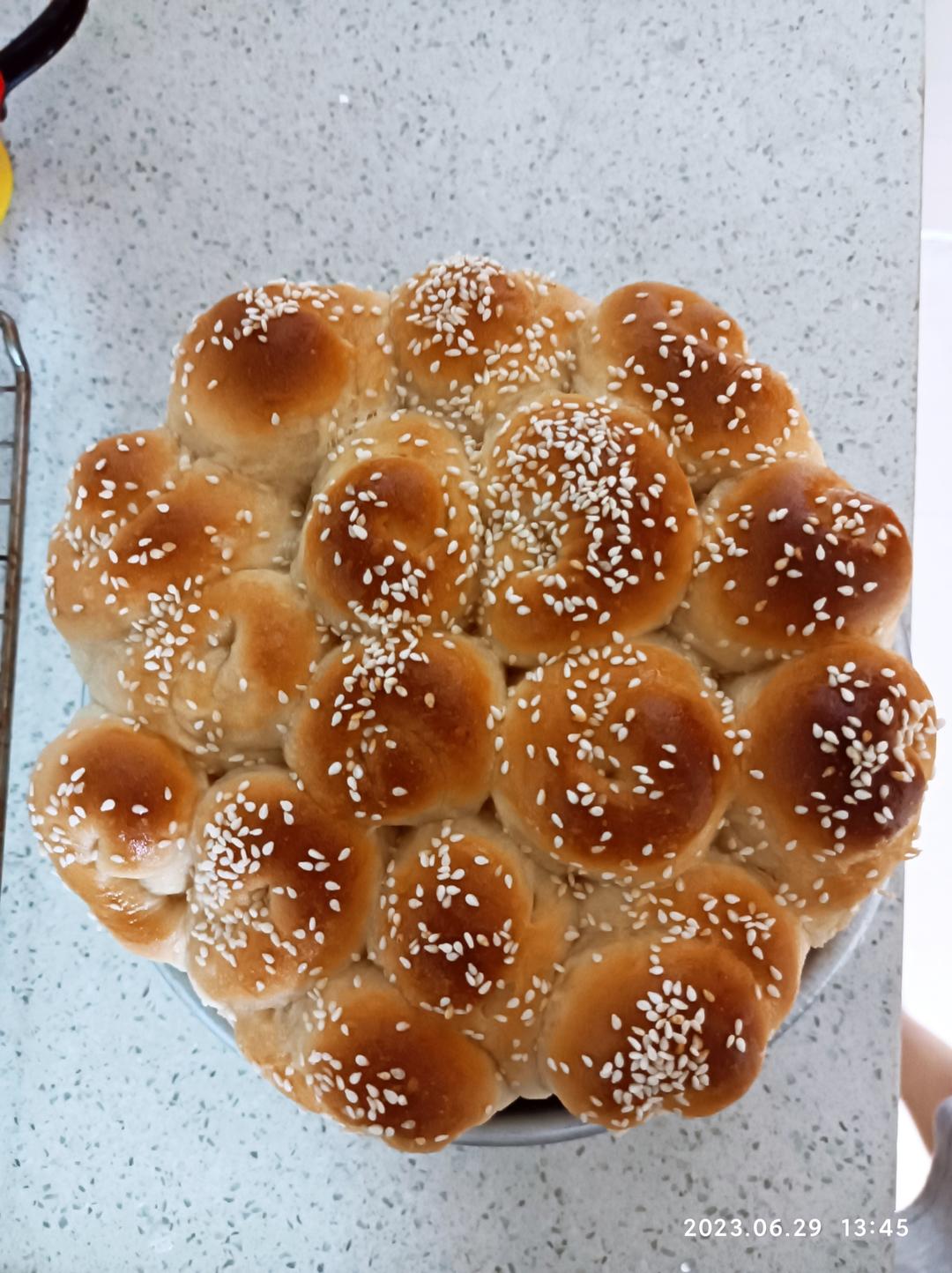 脆底蜂蜜小面包