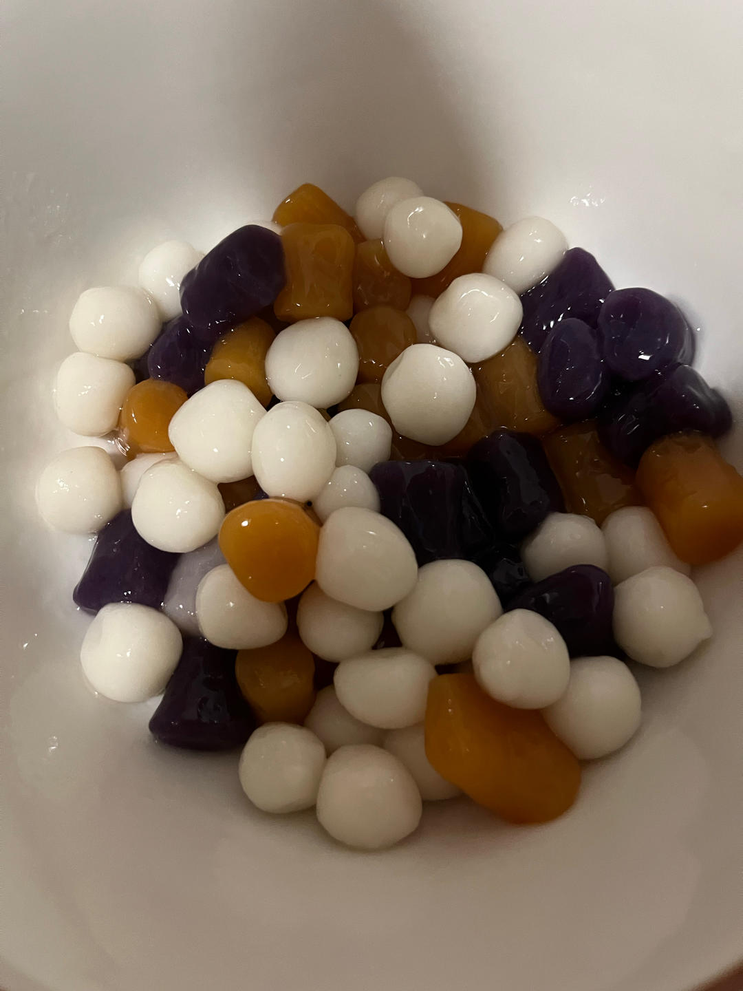 比奶茶还要好喝的奶香蜜豆糯米丸子
