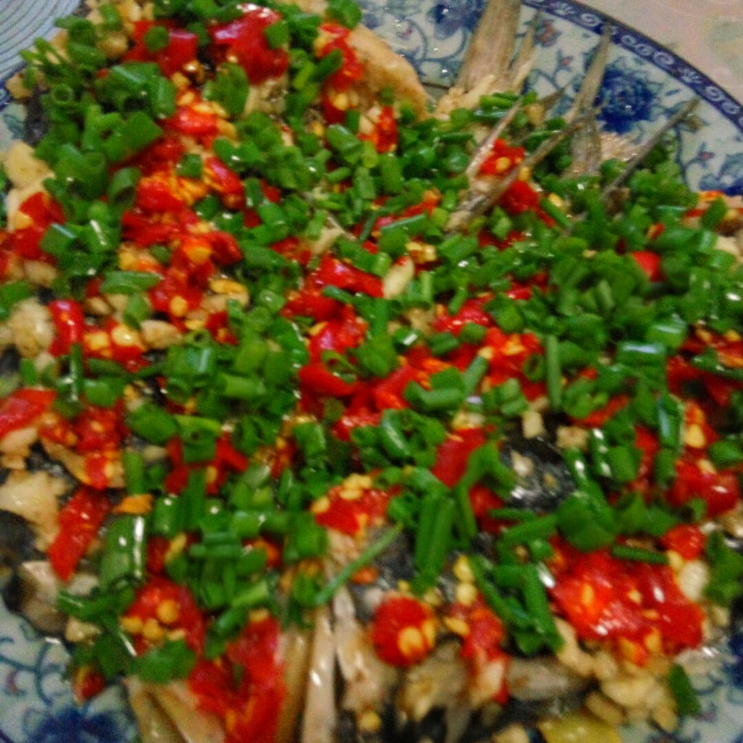 双椒蒸鱼头