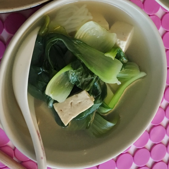 青菜豆腐汤