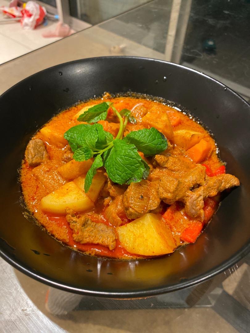 intomatcha做的泰式红咖喱烩牛肉【食材包操作说明】