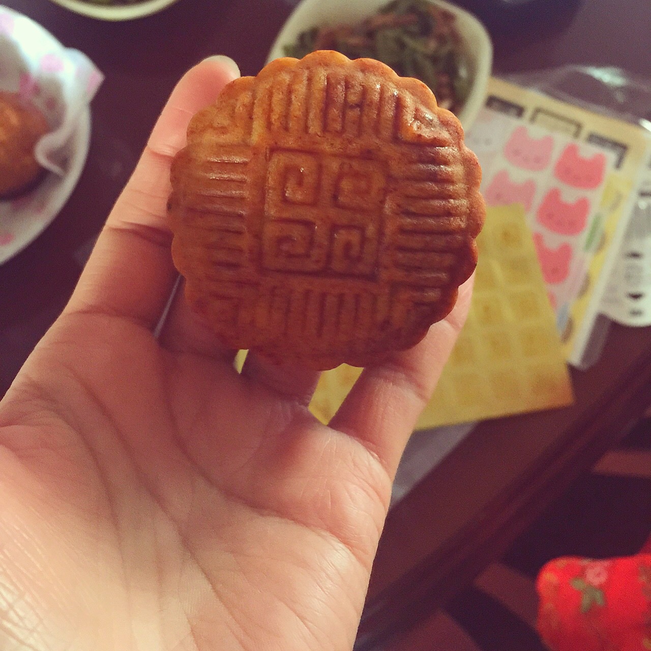 广式莲蓉蛋黄月饼（低糖）