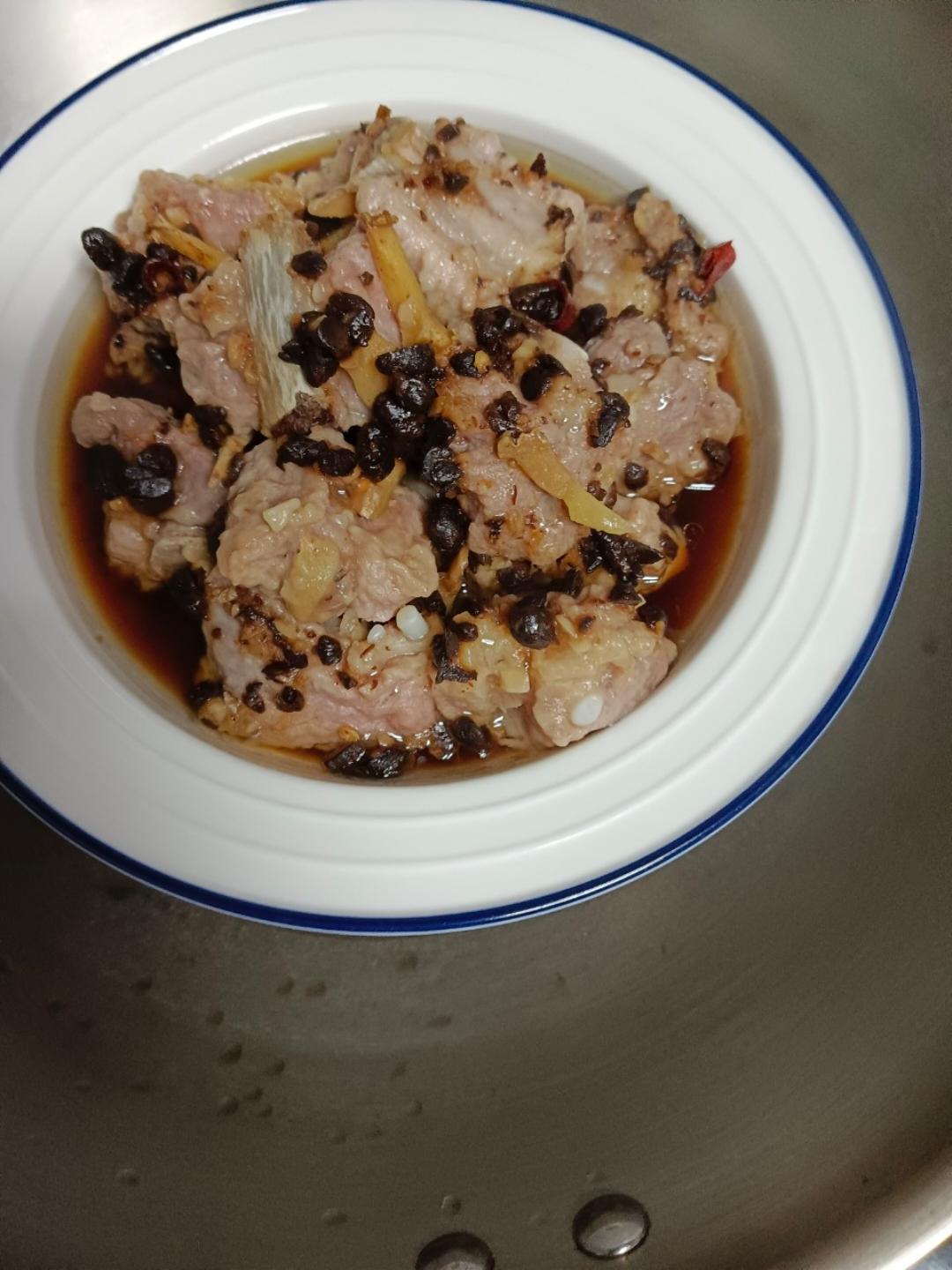 豆豉蒸排骨