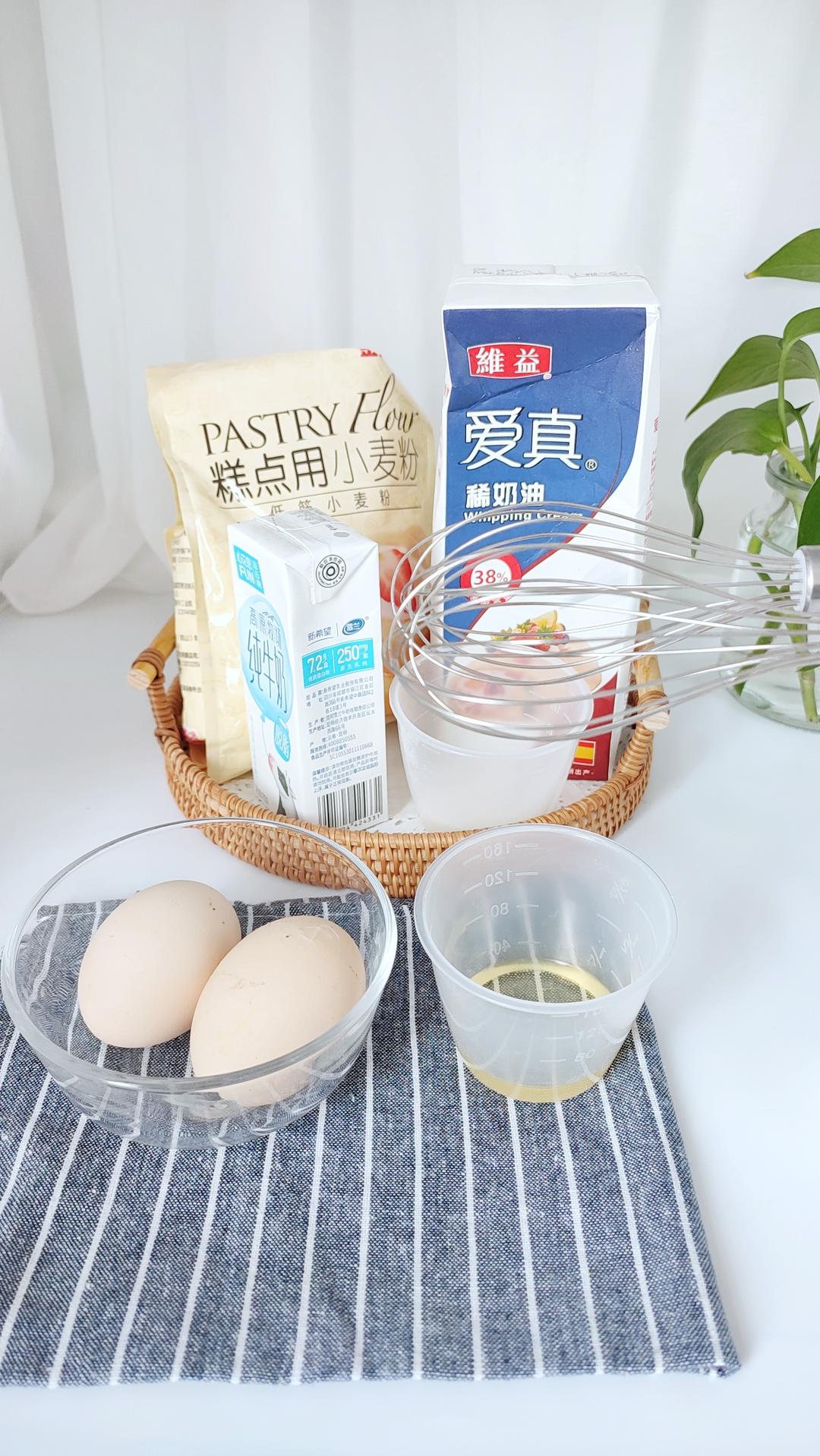 纯奶手撕吐司的做法 步骤1