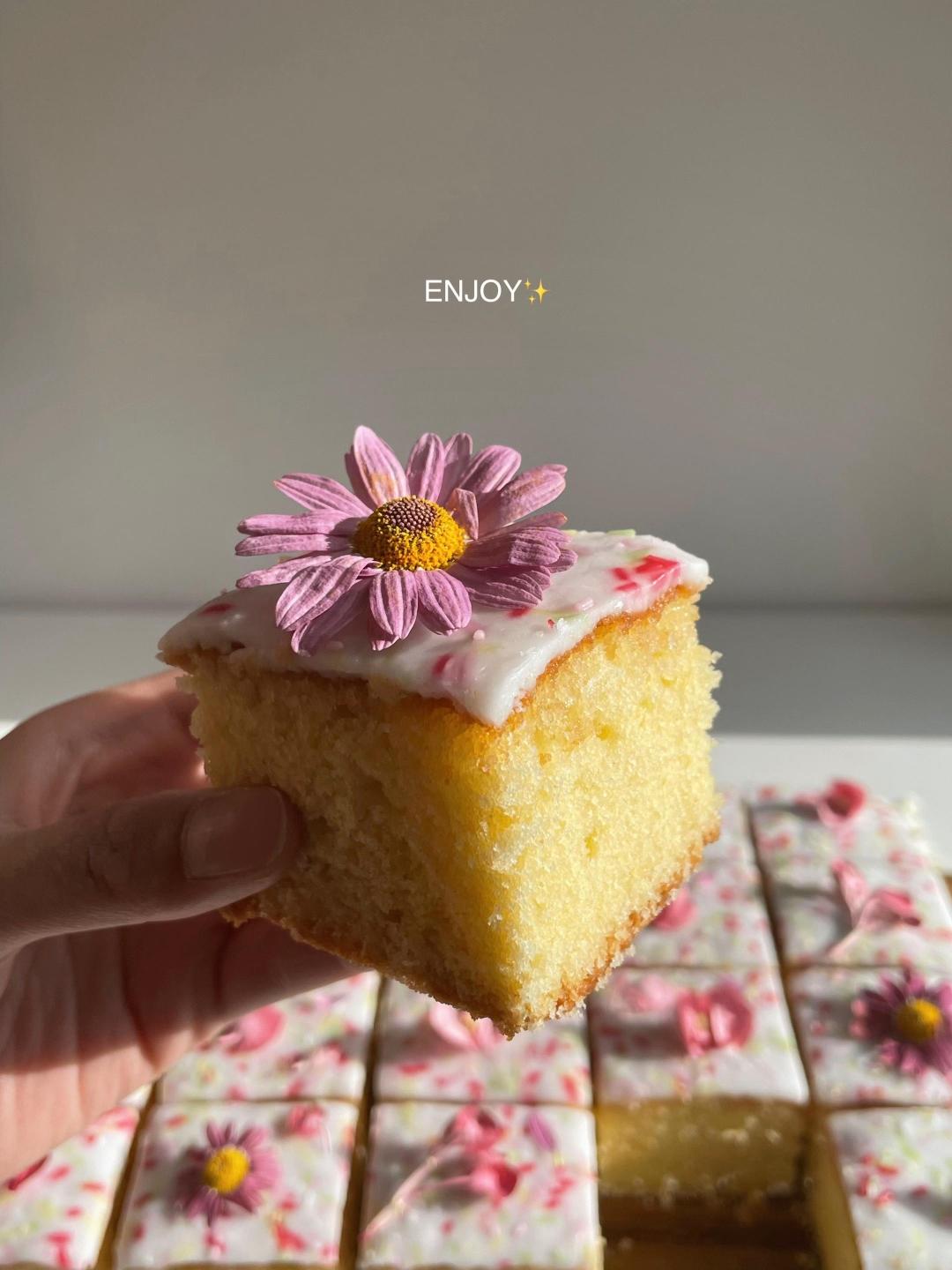 糖霜香草小蛋糕‖Cake