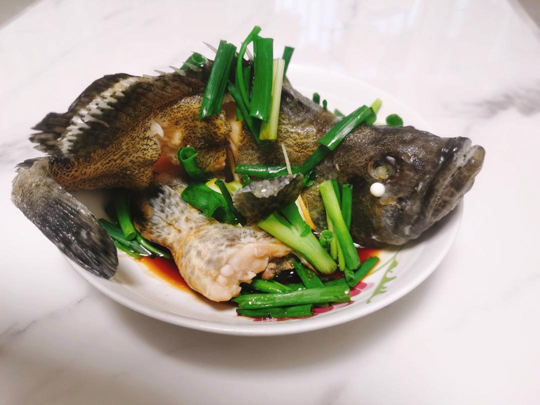 清蒸老虎斑