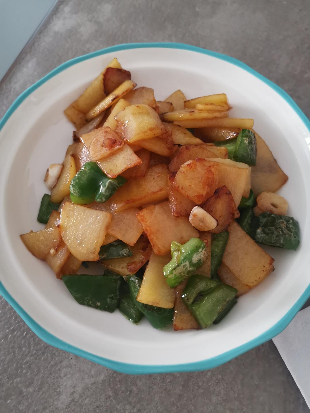 青椒土豆片
