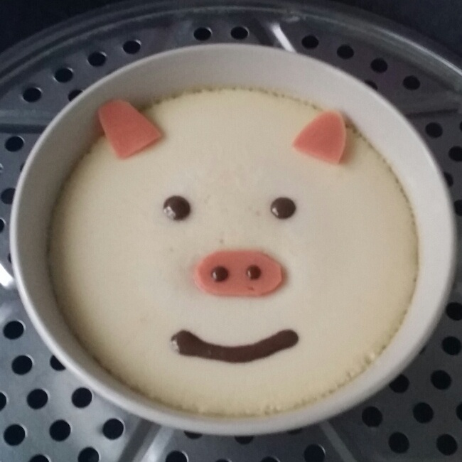 小猪蛋羹