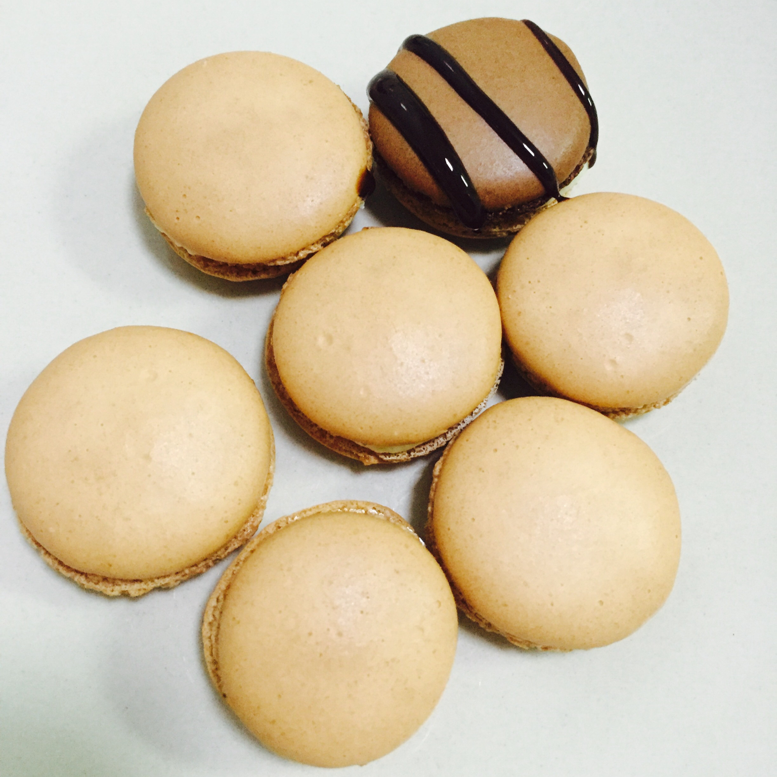 法式汉堡马卡龙