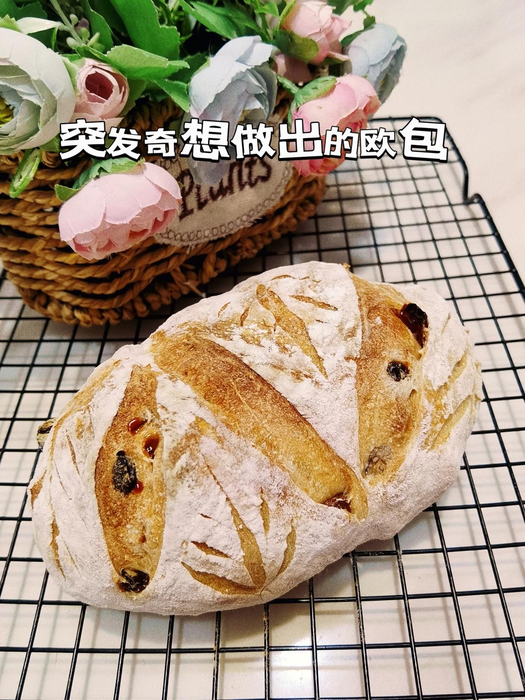 欧包的秘密（免揉/大孔洞/核桃/超简单）