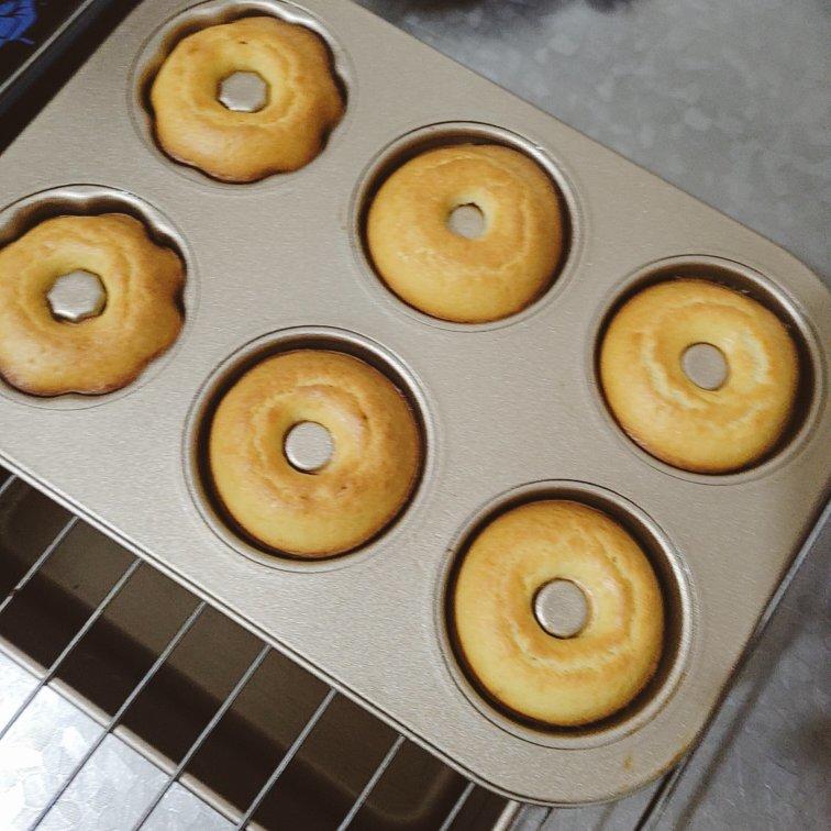 甜甜圈🍩（烤箱版）无泡打粉