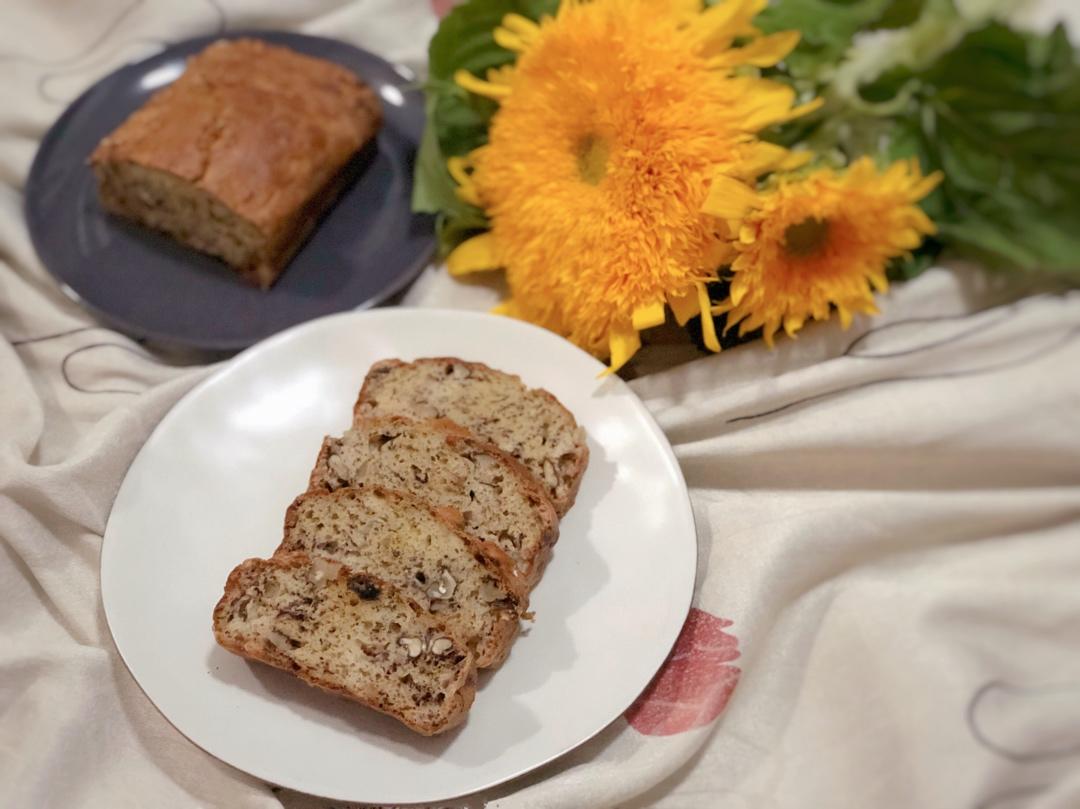 《Tinrry+》健康快手的香蕉核桃蛋糕